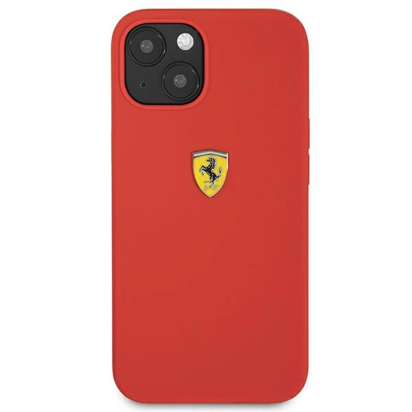 Ferrari FESSIHCP13SRE iPhone 13 mini 5.4" red/red hardcase Siliconeeng
