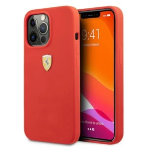 Ferrari FESSIHCP13XRE iPhone 13 Pro Max 6.7" red/red hardcase Siliconeeng