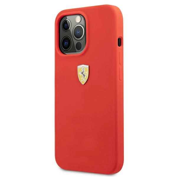 Ferrari FESSIHCP13XRE iPhone 13 Pro Max 6.7" red/red hardcase Siliconeeng