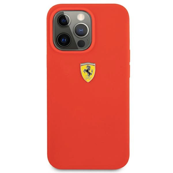 Ferrari FESSIHCP13XRE iPhone 13 Pro Max 6.7" red/red hardcase Siliconeeng