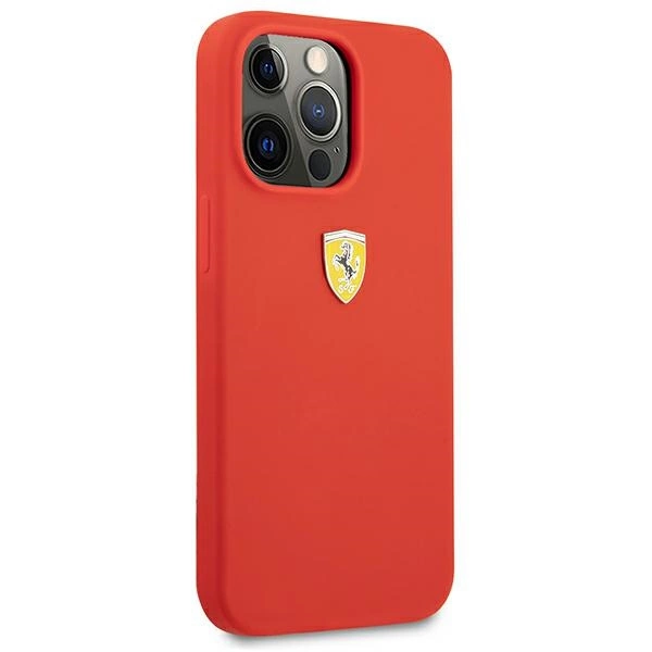 Ferrari FESSIHCP13XRE iPhone 13 Pro Max 6.7" red/red hardcase Siliconeeng