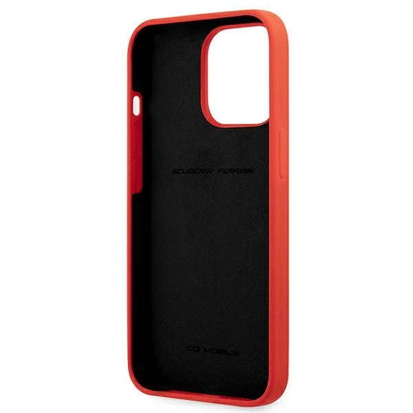 Ferrari FESSIHCP13XRE iPhone 13 Pro Max 6.7" red/red hardcase Siliconeeng