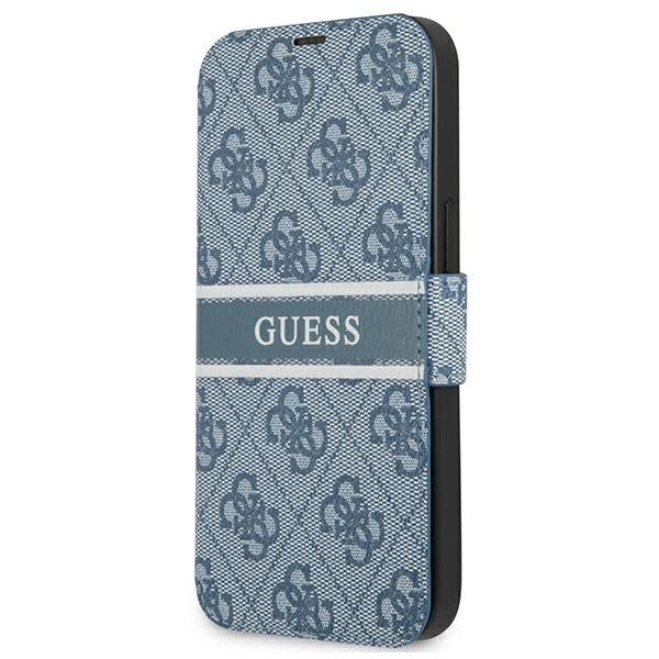 88425_1 Guess 4G Stripe Case for iPhone 13 Pro / 13 6.1" - Blueeng