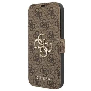 Guess GUBKP13L4GMGBR iPhone 13 Pro / 13 6.1" brown/brown book 4G Big Metal Logoeng