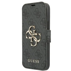 Guess GUBKP13L4GMGGR iPhone 13 Pro / 13 6.1" grey/grey book 4G Big Metal Logoeng