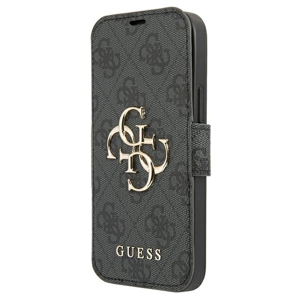 Guess GUBKP13L4GMGGR iPhone 13 Pro / 13 6.1" grey/grey book 4G Big Metal Logoeng