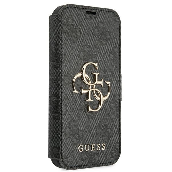 Guess GUBKP13L4GMGGR iPhone 13 Pro / 13 6.1" grey/grey book 4G Big Metal Logoeng
