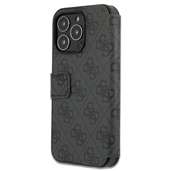 Guess GUBKP13L4GMGGR iPhone 13 Pro / 13 6.1" grey/grey book 4G Big Metal Logoeng