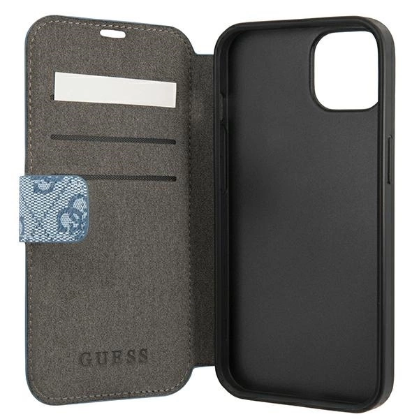 Guess GUBKP13S4GDBL iPhone 13 mini 5.4" blue/blue book 4G Stripeeng