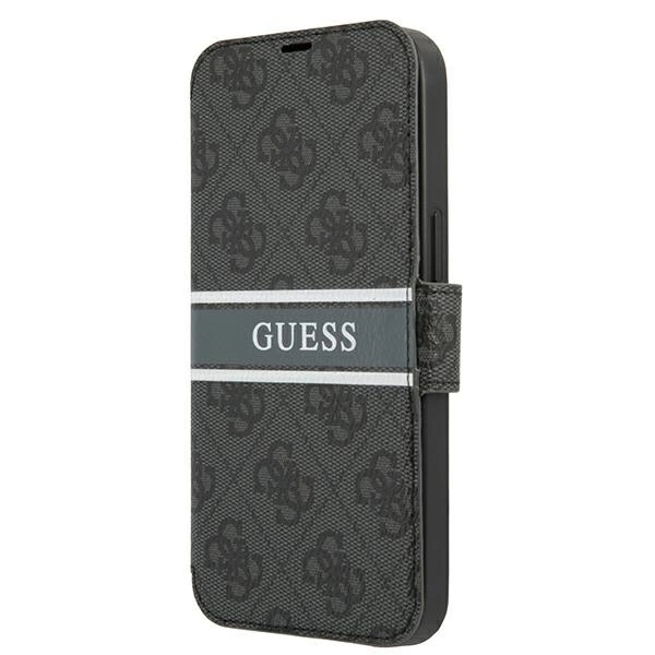 Guess GUBKP13S4GDGR iPhone 13 mini 5.4" grey/grey book 4G Stripeeng