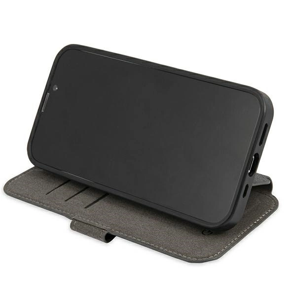 Guess GUBKP13S4GDGR iPhone 13 mini 5.4" grey/grey book 4G Stripeeng