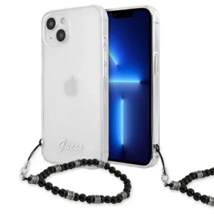 Guess GUHCP13SKPSBK iPhone 13 mini 5.4" Transparent hardcase Black Pearleng