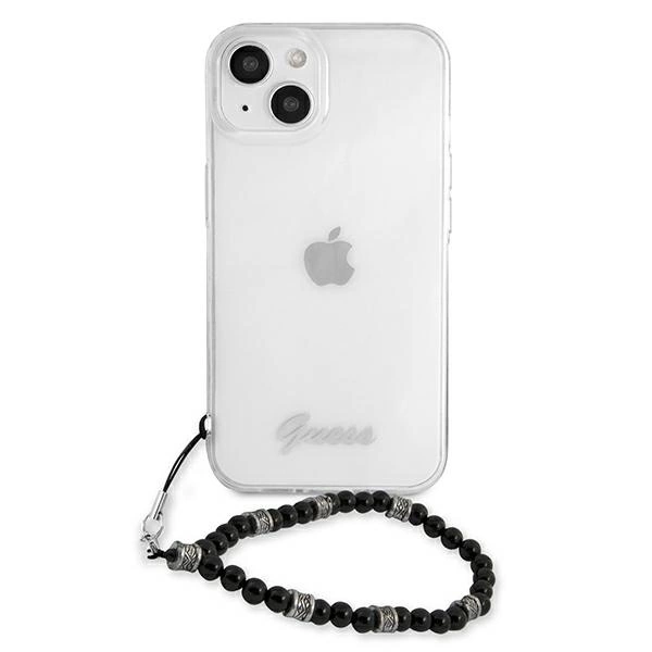 Guess GUHCP13SKPSBK iPhone 13 mini 5.4" Transparent hardcase Black Pearleng