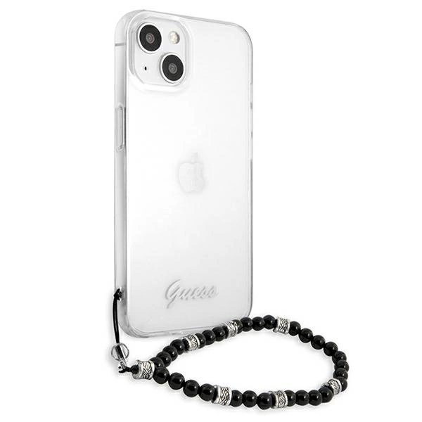 Guess GUHCP13SKPSBK iPhone 13 mini 5.4" Transparent hardcase Black Pearleng