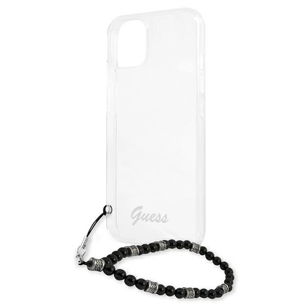 Guess GUHCP13SKPSBK iPhone 13 mini 5.4" Transparent hardcase Black Pearleng