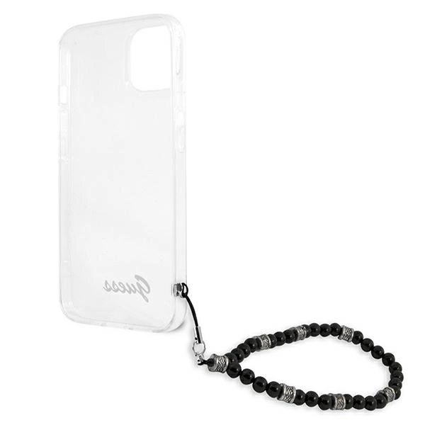 Guess GUHCP13SKPSBK iPhone 13 mini 5.4" Transparent hardcase Black Pearleng