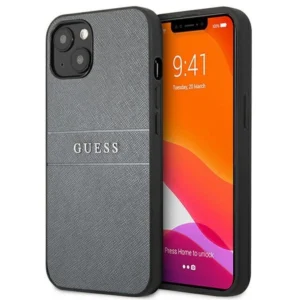 Guess GUHCP13SPSASBGR iPhone 13 mini 5.4" grey/grey Saffiano Strapeng