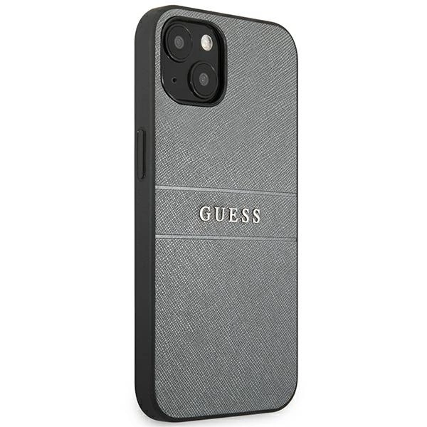 Guess GUHCP13SPSASBGR iPhone 13 mini 5.4" grey/grey Saffiano Strapeng