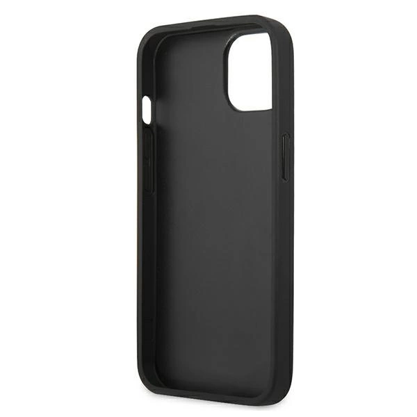 Karl Lagerfeld KLHCP13SOKPK iPhone 13 mini 5,4" czarny/black hardcase Saffiano Ikonik Karl`s Patcheng