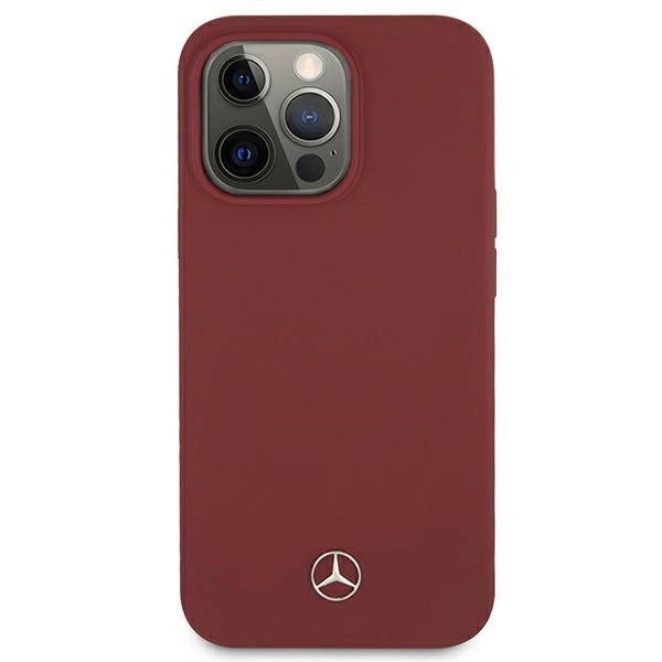 Mercedes MEHCP13LSILRE iPhone 13 Pro / 13 6,1" czerwony/red hardcase Silicone Lineeng