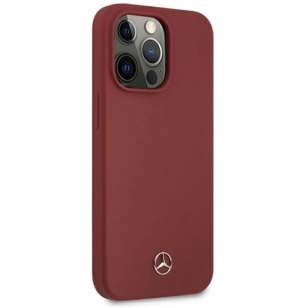 Mercedes MEHCP13LSILRE iPhone 13 Pro / 13 6,1" czerwony/red hardcase Silicone Lineeng
