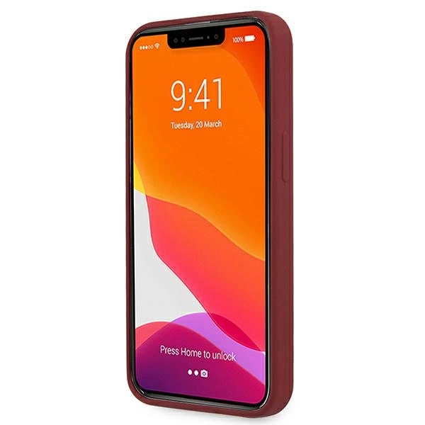 Mercedes MEHCP13LSILRE iPhone 13 Pro / 13 6,1" czerwony/red hardcase Silicone Lineeng
