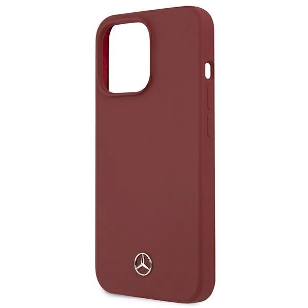 Mercedes MEHCP13XSILRE iPhone 13 Pro Max 6,7" czerwony/red hardcase Silicone Lineeng