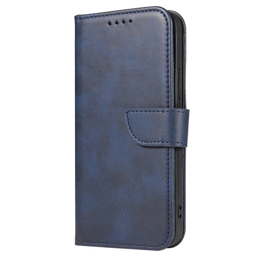Magnet Case elegant case case cover with a flap and stand function Poco M4 Pro 5G blueeng