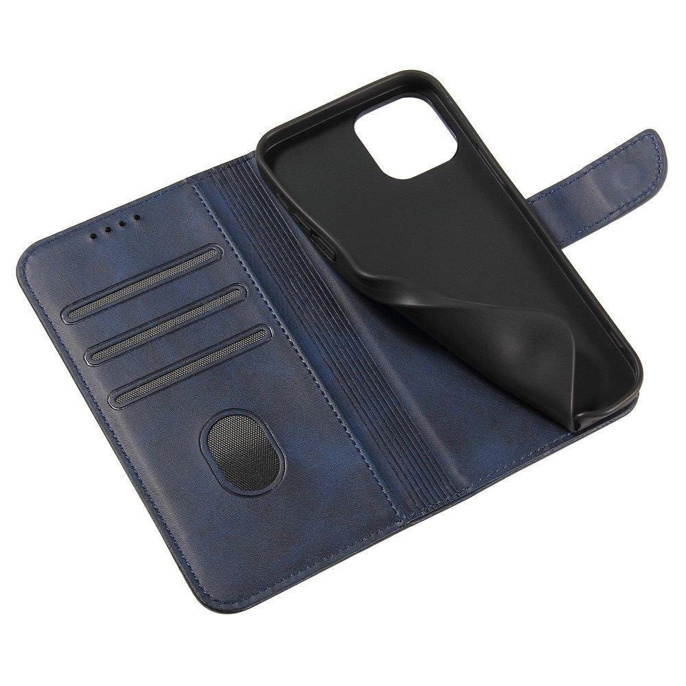 Magnet Case elegant case case cover with a flap and stand function Poco M4 Pro 5G blueeng