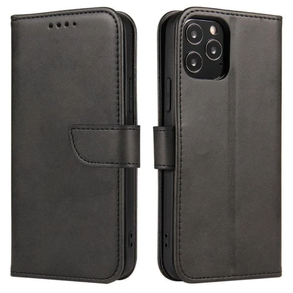 Magnet Case elegant case case cover with a flap and stand function Honor Magic3 blackeng