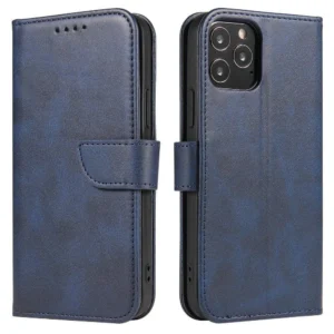 Magnet Case elegant case cover with a flap and stand function for Samsung Galaxy A13 5G blueeng