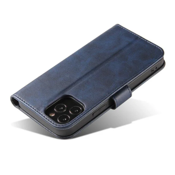 Magnet Case elegant case cover with a flap and stand function for Samsung Galaxy A13 5G blueeng