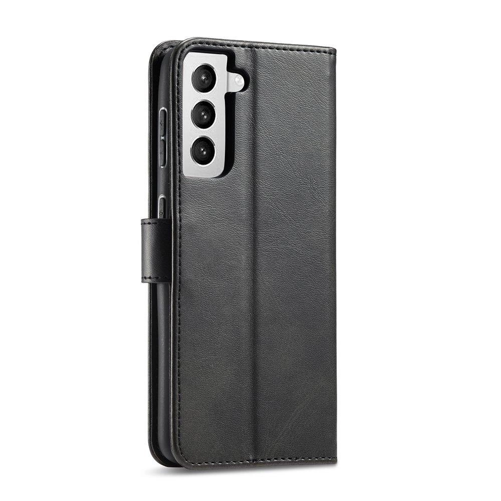 Magnet Case elegant case cover cover with a flap and stand function for Samsung Galaxy S22 Ultra blackeng