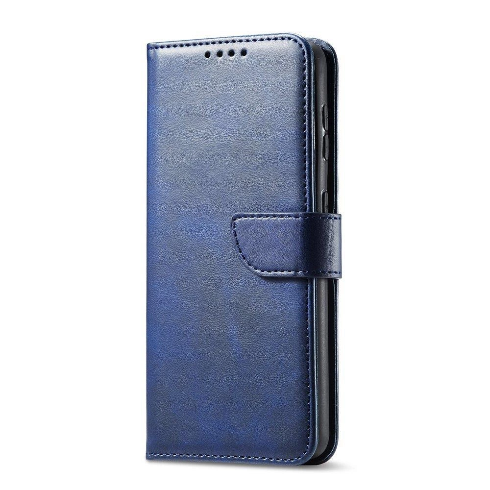 Magnet Case Elegant Case Cover Flip Cover Samsung Galaxy S22 + (S22 Plus) Blueeng