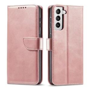 Magnet Case Elegant Case Cover Flip Cover Samsung Galaxy S22 + (S22 Plus) Pinkeng