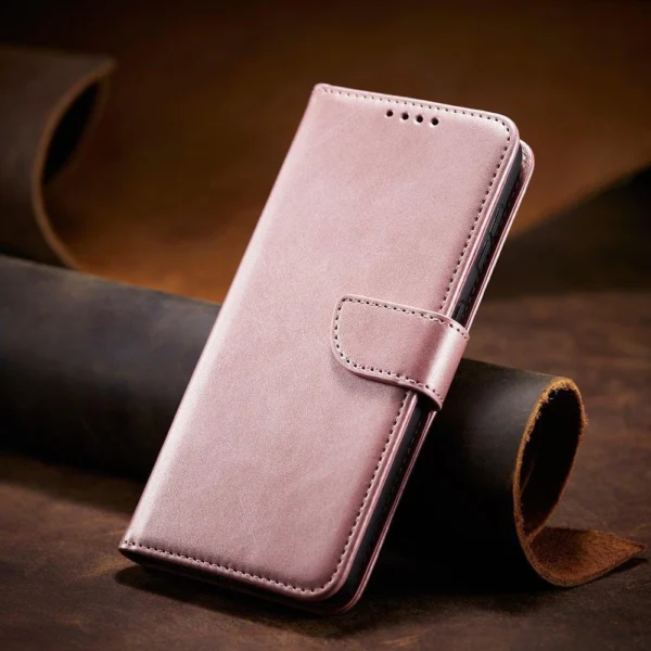 Magnet Case Elegant Case Cover Flip Cover Samsung Galaxy S22 + (S22 Plus) Pinkeng
