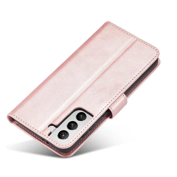Magnet Case Elegant Case Cover Flip Cover Samsung Galaxy S22 + (S22 Plus) Pinkeng