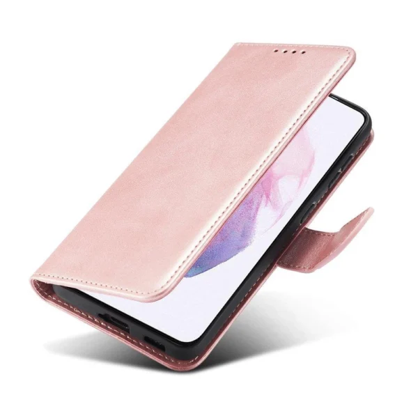 Magnet Case Elegant Case Cover Flip Cover Samsung Galaxy S22 + (S22 Plus) Pinkeng