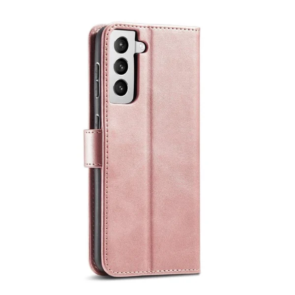 Magnet Case Elegant Case Cover Flip Cover Samsung Galaxy S22 + (S22 Plus) Pinkeng