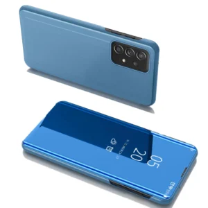 Clear View Case Flip Cover for Samsung Galaxy A53 5G blueeng