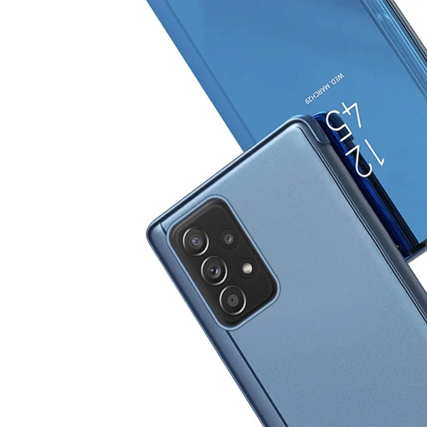 Clear View Case Flip Cover for Samsung Galaxy A53 5G blueeng