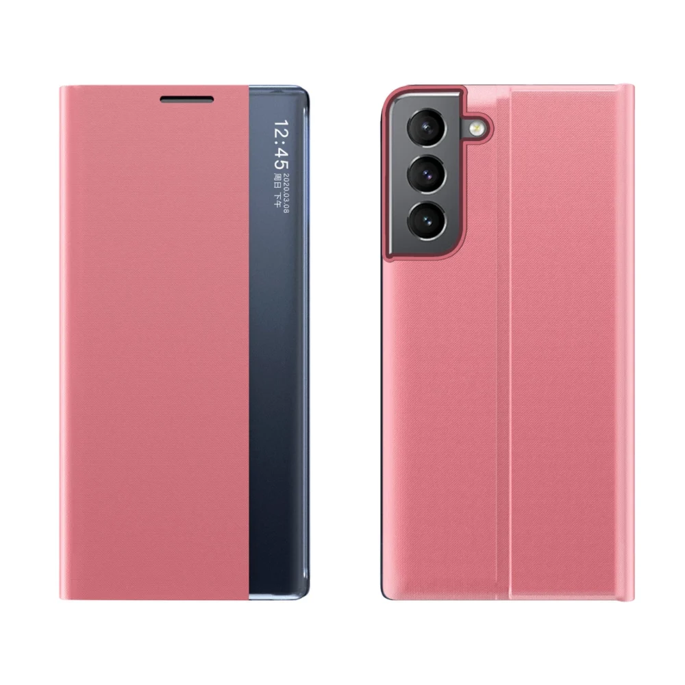 New Sleep Case cover with a stand function for Samsung Galaxy S22 + (S22 Plus) pinkeng