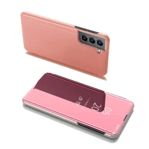 Clear View Case Flip Cover for Samsung Galaxy S22 + (S22 Plus) pinkeng