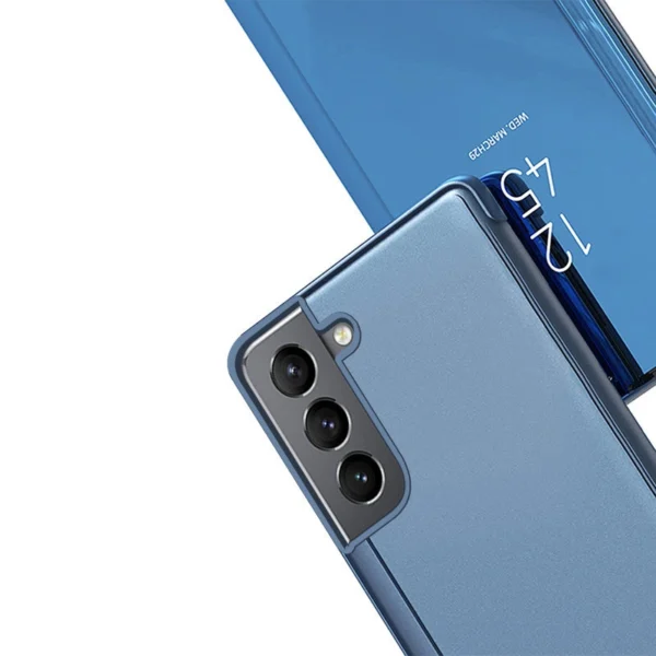 Clear View Case Flip Cover for Samsung Galaxy S22 + (S22 Plus) pinkeng