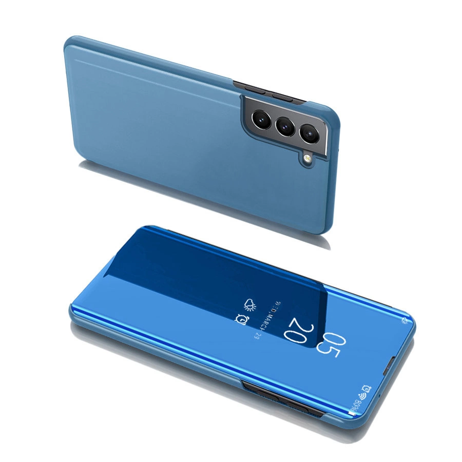 88625_1 Clear View Case blue cover for Samsung Galaxy S22 + (S22 Plus)eng