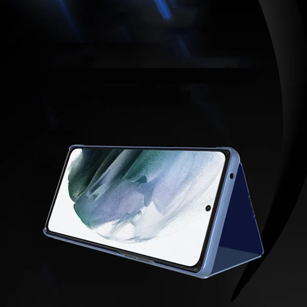 Clear View Case flip cover for Samsung Galaxy S22 + (S22 Plus) blackeng