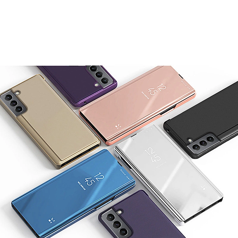 88626_4 Clear View Case flip cover for Samsung Galaxy S22 + (S22 Plus) blackeng