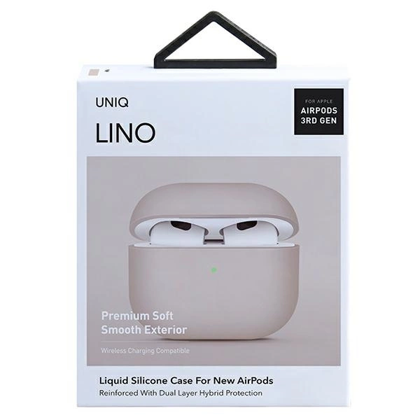 Uniq Lino Silicone case for AirPods 3 - pinkeng