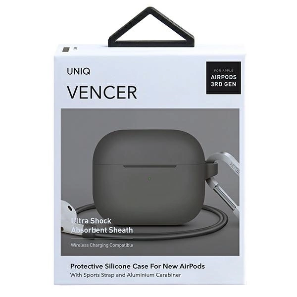 Uniq Vencer Silicone case for AirPods 3 - beigeeng