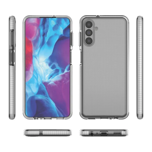 Spring Case Cover Gel Cover with Color Frame for Samsung Galaxy A13 5G Light Pinkeng